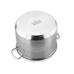 Garnek wysoki ze stali nierdzewnej z pokrywką Starke Pro Barcelo 15 l