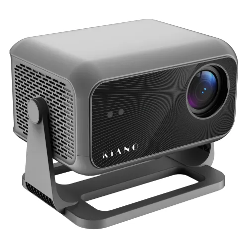 Projektor do kina domowego Kiano Chill Full HD Android Wi-Fi Bluetooth Szary