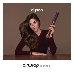 Suszarko-lokówka Dyson Airwrap Co‑anda2x Straight+Wavy 492427-01 1700W Jonizacja Zimny nawiew 4 poziomy temperatury
