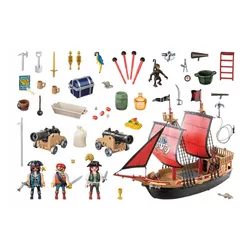 Playmobil Ölü Kafatası Savaş Gemisi (70411)