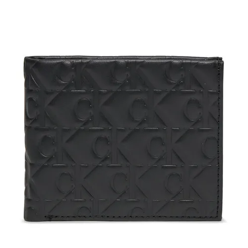 Большой мужской кошелек Calvin Klein Logo Print Bifold Id K50k511435 повторяющийся принт 0GK