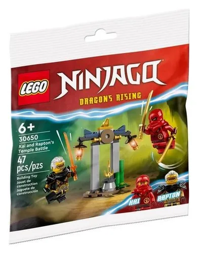 LEGO Ninjago 30650 Bitwa Kaia i Raptona w świątyni & Turniejowy teren szkoleniowy
