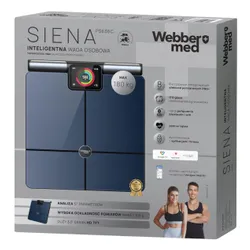 Waga łazienkowa WEBBER Siena PS636C Czarny