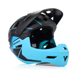 Kask rowerowy full-face METEOR Hydra L 58-61 cm czarny/niebieski