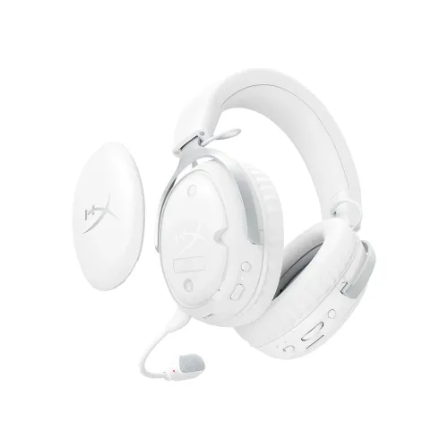 Słuchawki bezprzewodowe z mikrofonem HyperX Cloud III S Wireless Nauszne Biały