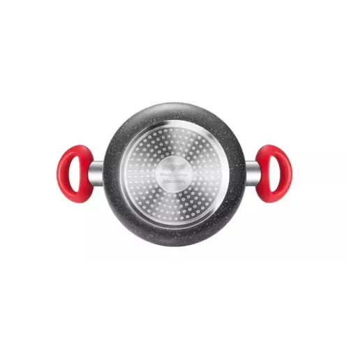 TESCOMA Manico Rosso 4,5 l grafitowy - garnek aluminiowy