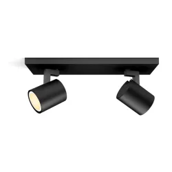 Oświetlenie punktowe Philips Hue White Ambiance Podwójne Runner Czarny