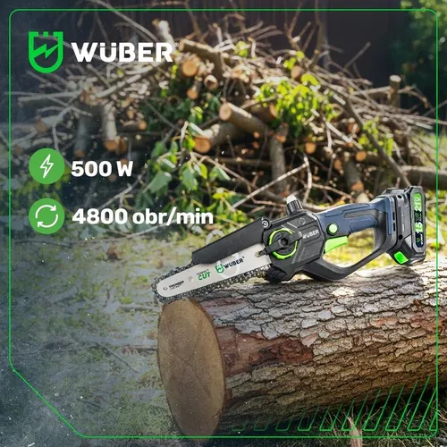 Piła łańcuchowa akumulatorowa WUBER 21V W37007