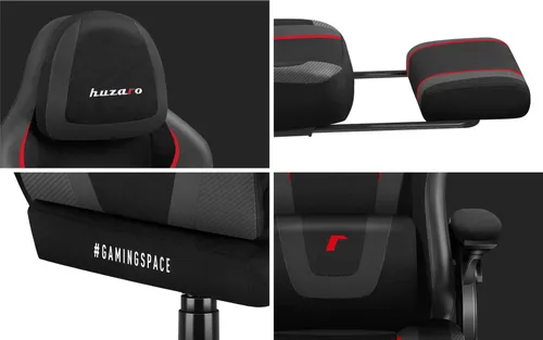 Fotel HUZARO Force 4.6 Carbon Czarny