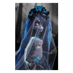 LALKA MONSTER HIGH Skullector Emily, Tim Burton’s Gnijąca panna młoda