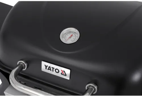 Grill gazowy YATO YG-20005 Yake Czarny 5 kW 47 x 37 cm