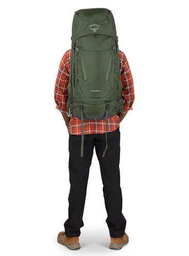 Męski trekkingowy plecak Osprey Kestrel 58 L/XL - bonsai green
