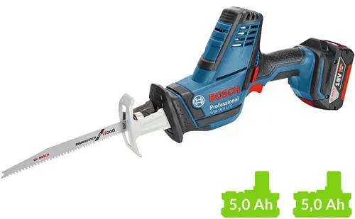 Ferăstrău alternativ Bosch GSA 18 V-LI c 2x5. 0Ah