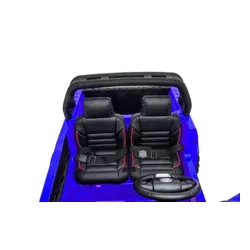 Auto Na Akumulator Dla 2 Dzieci Toyota Hilux 4X4 Lakier Pilot Eva Skóra LED Radio MP3