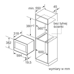 Kuchenka mikrofalowa Bosch BFL634GB1