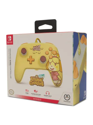 Pad PowerA Enhanced Animal Crossing Isabelle do Nintendo Switch Przewodowy