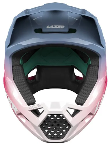 Kask rowerowy LAZER Chase KinetiCore Niebiesko-różowy Full Face (rozmiar S)