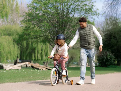 Rower dziecięcy HUFFY Retro Vintage 16 cali dla chłopca Czarny mat