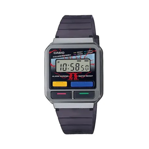 Casio Винтажные эдакие часы Stranger Things A120WEST-1AER серые