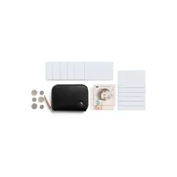 Кожаный кошелек унисекс Bellroy Folio Mini - черный