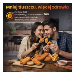 Frytkownica beztłuszczowa Extralink Smart Life Air Fryer SJ-400 1300W 4l