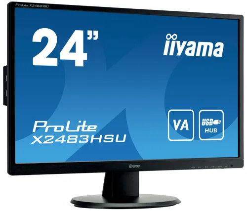 Monitor iiyama ProLite X2483HSU-B5 24" Full HD VA 75Hz 4ms