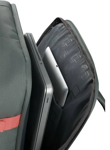 Рюкзак American Tourister Take2Cabin M - шалфей / коралл