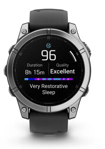 Smartwatch Garmin Fenix E 47mm GPS Srebrny