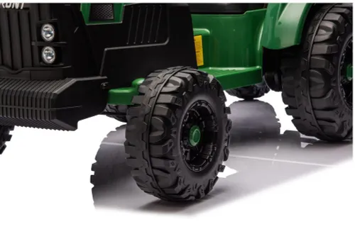 Traktor Na Akumulator Dla Dziecka Ch9959B 24V 2X120W Przyczepa LED Eva Pilot