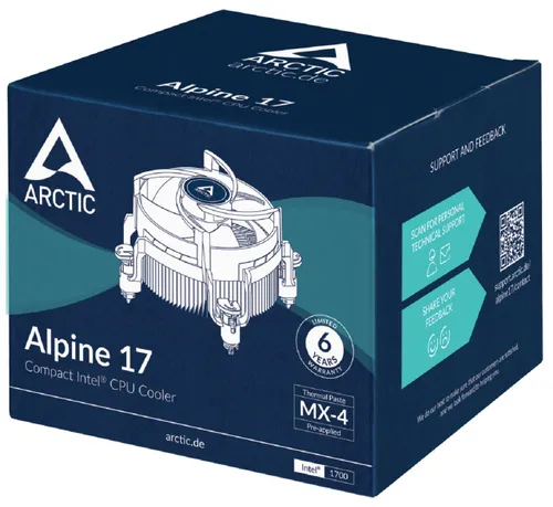 Chłodzenie CPU ARCTIC Alpine 17