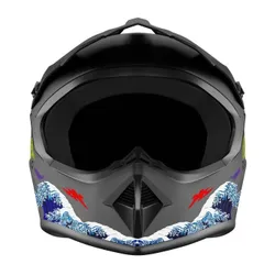 Kask KAMIKAZE Katana Czarny Full Face (rozmiar M)