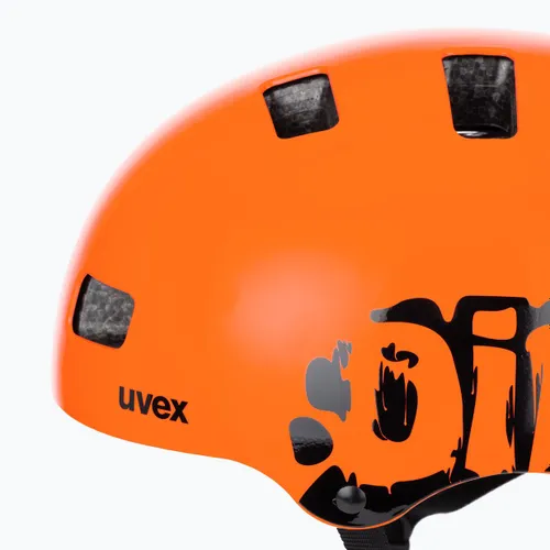 Kask dziecięcy UVEX Kid 3 dirtbike orange
