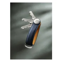 Skórzane etui na klucze Orbitkey Key Organiser Matte Leather - dusk