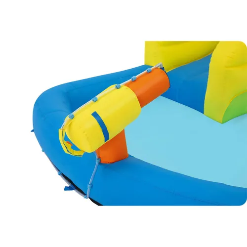 Dmuchany plac zabaw Bestway XXL dla dzieci zjeżdżalnia 435x286x267 cm