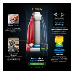 Fotel DIABLO CHAIRS X-Eye 2.0 Czerwony