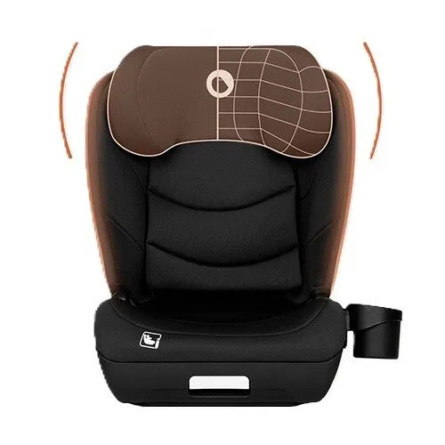 Fotelik samochodowy LIONELO Neal i-Size 100-150 cm (15-36 kg) Czarny
