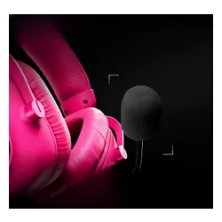 Słuchawki bezprzewodowe z mikrofonem Logitech G Pro X3 Lightspeed Nauszne Magenta