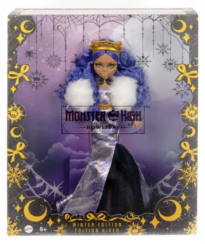 Lalka MONSTER HIGH Clawdeen Wolf Edycja zimowa HNF97