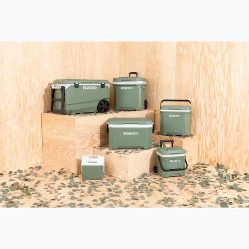 Lodówka turystyczna Igloo Ecocool 60 Roller 56 l vintage green