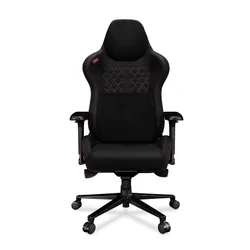Fotel YUMISU 2050 Magnetic Czarno-różowy