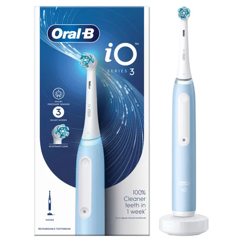 Магнитная зубная щетка Oral-B iO Series 3 Ice Blue