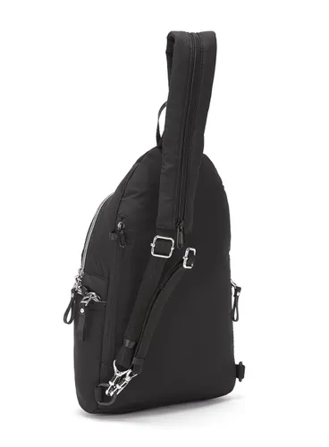 Hırsızlığa Karşı Dayanıklı Sırt Çantası Pacsafe Stylesafe Convertible Sling To Backpack-black