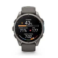 Smartwatch Garmin Fenix 9 47mm Pebble Grey/Titanium