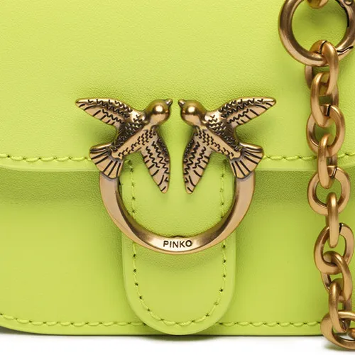 Pinko dragoste Bell Micro AI sac 23-24 PCPL 100049 A14p galben S69q
