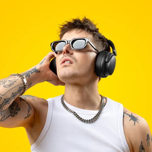 Słuchawki nauszne NICEBOY Stellar ANC Biały