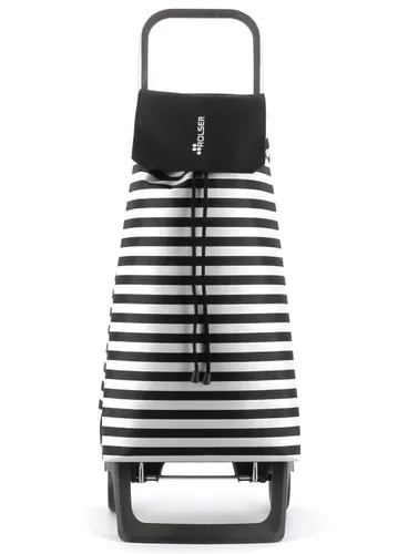 Wózek na zakupy 2-kołowy Rolser Jet Marina Joy - white / black