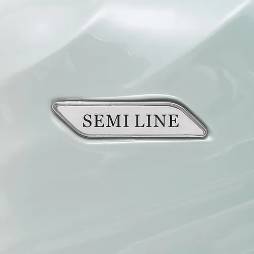 Средний Жесткий Чемодан Semi Line T5648-2 Бирюзовый