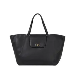 Сумка Calvin Klein Re-Lock Shopper W/Flap K60K611052 Ck Black BAX