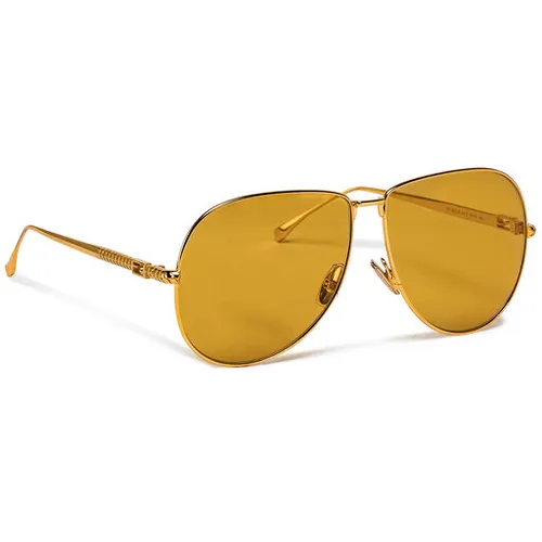 Okulary przeciwsłoneczne Fendi FF 0437/S Yellow/Gold 001 70