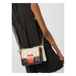 Geanta TOUS Bandolera Doble K Icon 2001502659 Neagra
